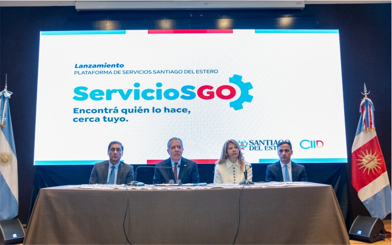 El Gobierno de Santiago del Estero lanzó ServicioSGO, una plataforma que conecta trabajo, oportunidades y tecnología
