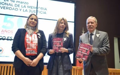 Autoridades provinciales participaron del acto conmemorativo por el Día Nacional de la Memoria por la Verdad y la Justicia