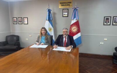 Firma de Convenio de Cooperación para el Fortalecimiento de la Justicia y la Conectividad Territorial