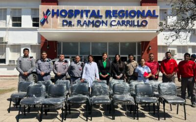El Servicio Penitenciario Provincial y el Hospital Regional trabajan en la reparación de mobiliario hospitalario