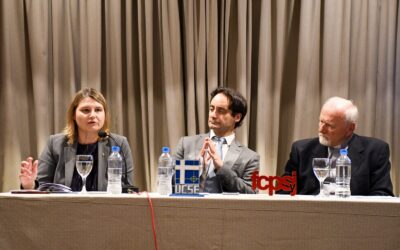 La ministra Matilde O’Mill participó de un conversatorio sobre inteligencia artificial, ética y dignidad humana